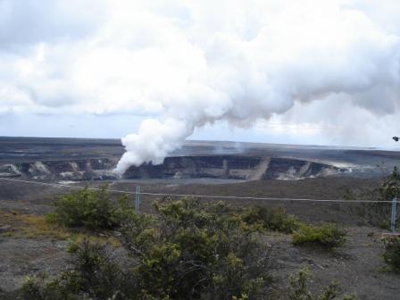 Jaggar museum volcano view Hawaii